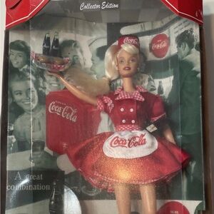 Coca Cola Collector Edition Party Doll in Red